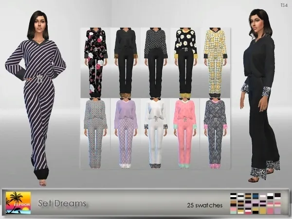 Alpha Set Dreams - The Sims 4 Custom Content