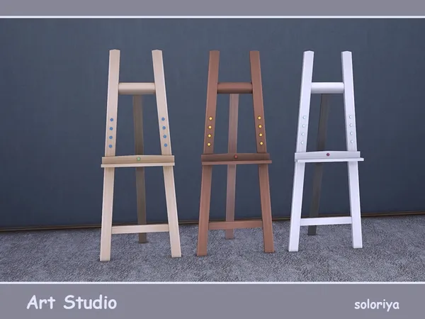 Art Studio Functional Easel - The Sims 4 Custom Content