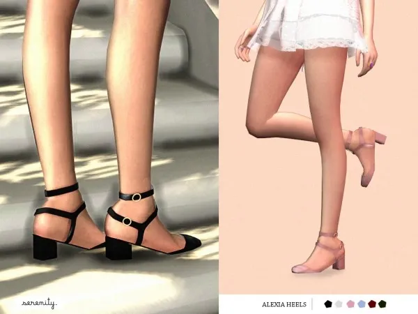 Maxis Match Alexia Chung Heels - The Sims 4 Custom Content