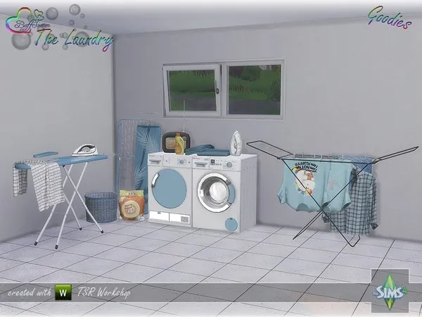 Sims 4 Laundry CC