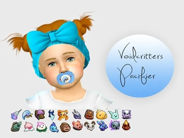 Alpha Voidcritters Pacifier by simiracle - The Sims 4 Custom Content