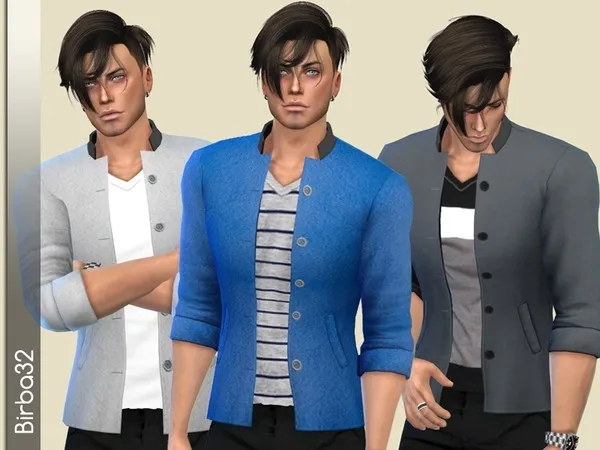 Mix Patrick Jacket - The Sims 4 Custom Content