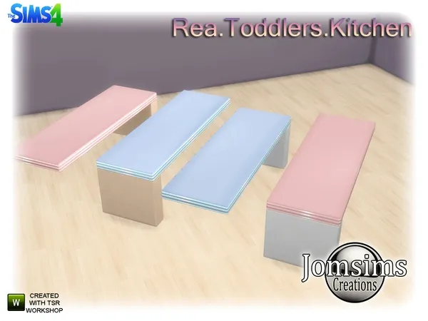 rea toddlers misc deco counter - The Sims 4 Custom Content
