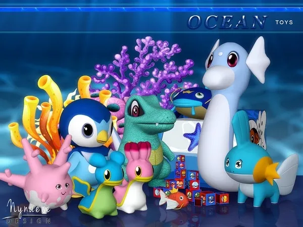 Alpha Ocean Toys - The Sims 4 Custom Content