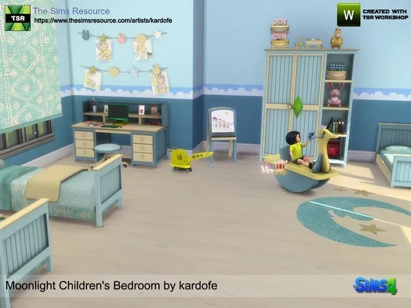 Alpha kardofe Moonlight Children's - The Sims 4 Custom Content