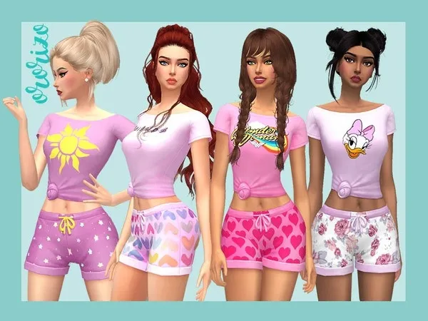 Alpha Pyjamas Part 1 - The Sims 4 Custom Content