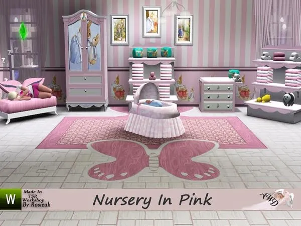 Nursery Full Set - The Sims 3 Custom Content