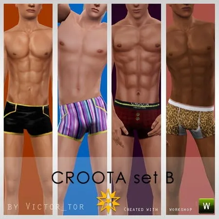 CROOTA store set B - The Sims 3 Custom Content