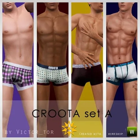 CROOTA store set A - The Sims 3 Custom Content