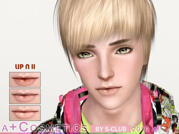 S Club_ts3 makeup lipstick_N11 - The Sims 3 Custom Content