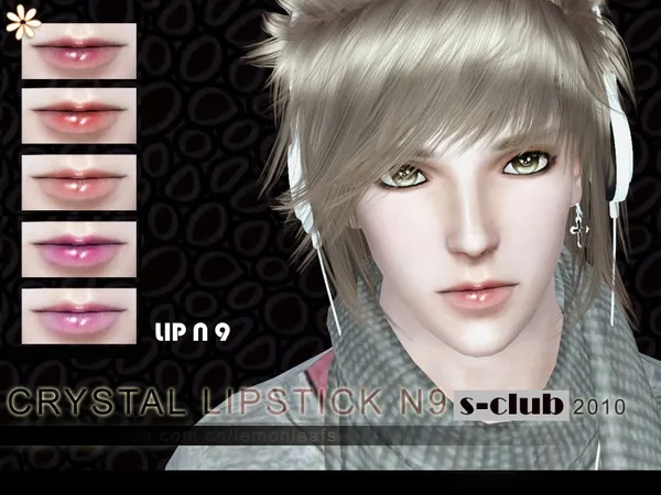 S Club_ts3 makeup lipstick_N9 - The Sims 3 Custom Content