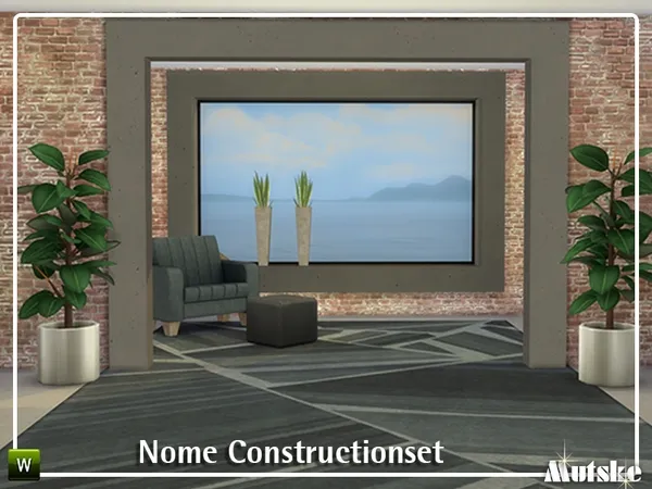 Alpha Nome Constructionset - The Sims 4 Custom Content