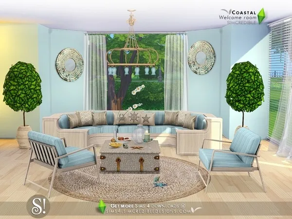 Maxis Match Coastal - The Sims 4 Custom Content