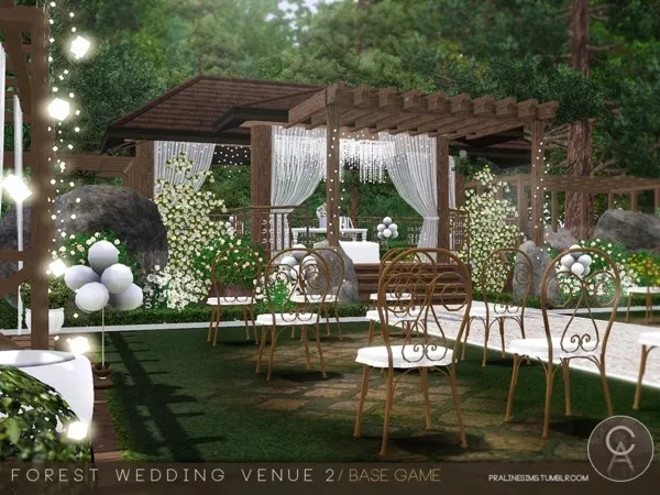 Forest Wedding Venue 2 - The Sims 3 Custom Content