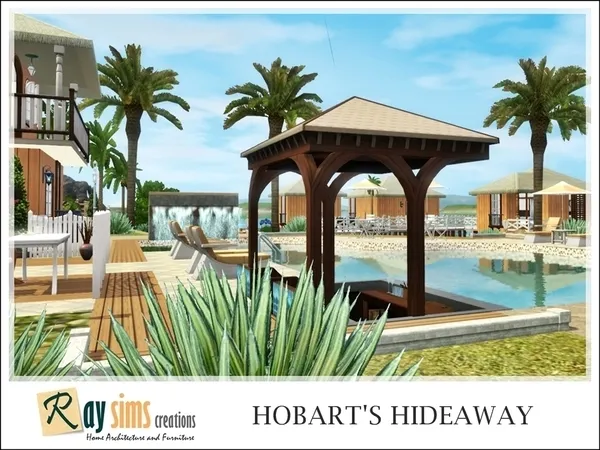 Hobart's Hideaway (Hotel and Resort) - The Sims 3 Custom Content