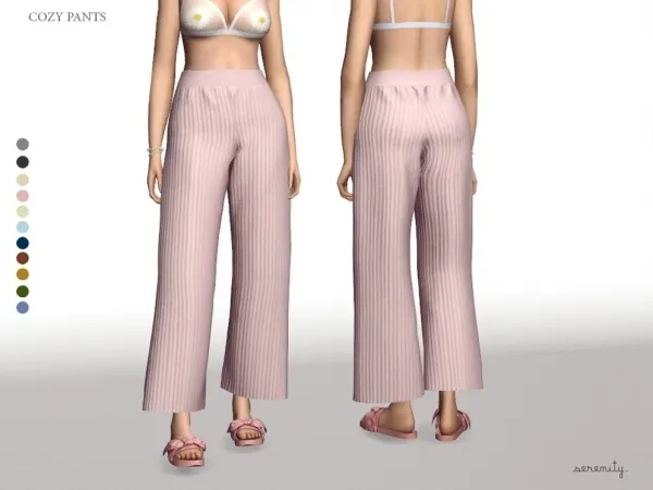 Alpha Cozy Pants - The Sims 4 Custom Content