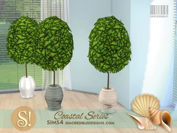 Coastal plant by thesimsresource - The Sims 4 Custom Content