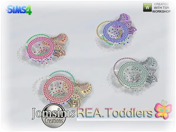 rea toddlers deco jewelry - The Sims 4 Custom Content