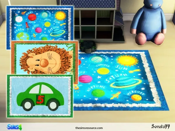 Mix S77 rugs 02 by thesimsresource - The Sims 4 Custom Content