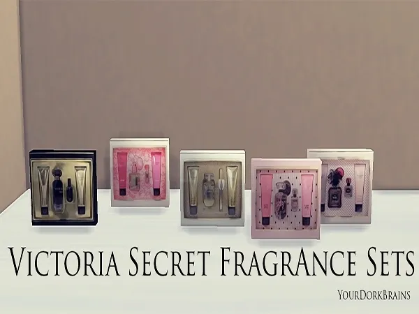 Alpha Victoria Secret Fragrance Set - The Sims 4 Custom Content