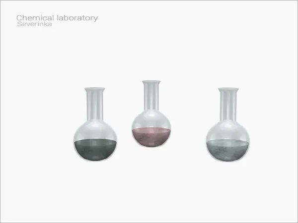 [Chemical laboratory] flask01 - The Sims 4 Custom Content