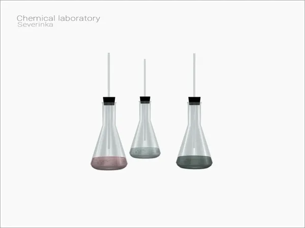 [Chemical laboratory] flask02 - The Sims 4 Custom Content