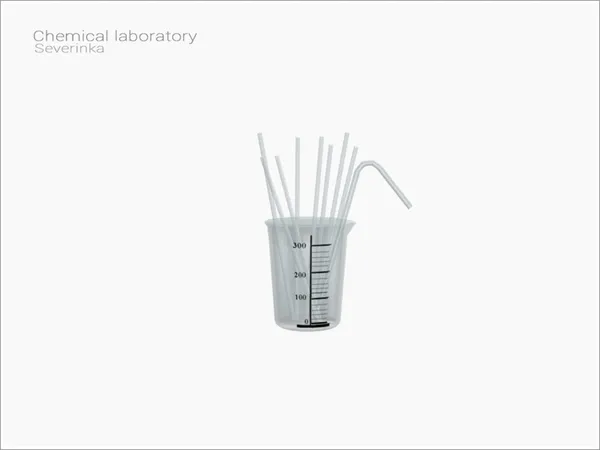 [Chemical laboratory] beaker - The Sims 4 Custom Content