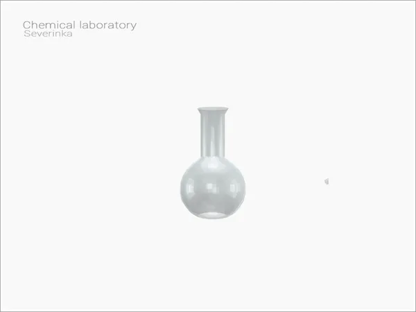 [Chemical laboratory] flask01 empty - The Sims 4 Custom Content