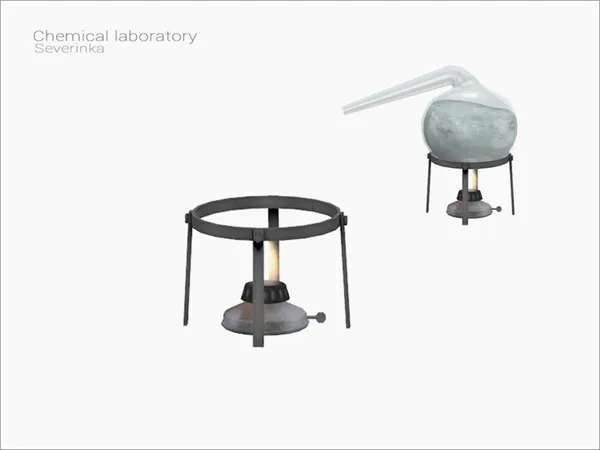 [Chemical laboratory] alcohol stove02 - The Sims 4 Custom Content