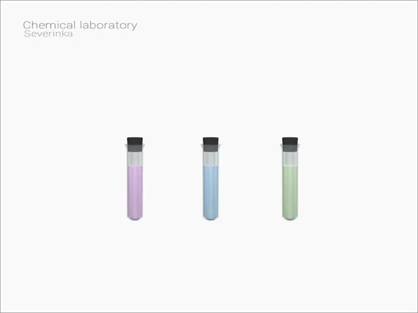 [Chemical laboratory] tubes01 - The Sims 4 Custom Content