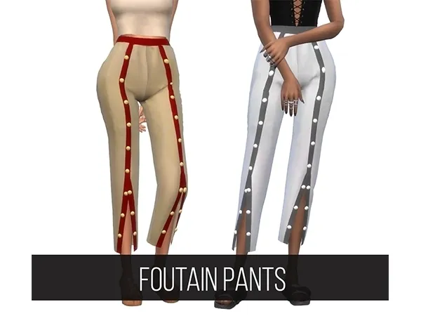 Foutain Pants - The Sims 4 Custom Content