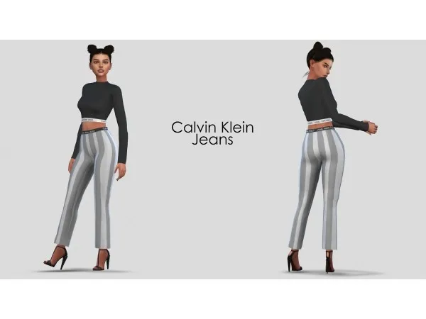 Alpha Calvin Klein Jeans - The Sims 4 Custom Content