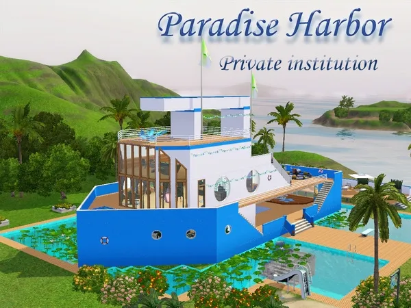 Paradise Harbor - The Sims 3 Custom Content