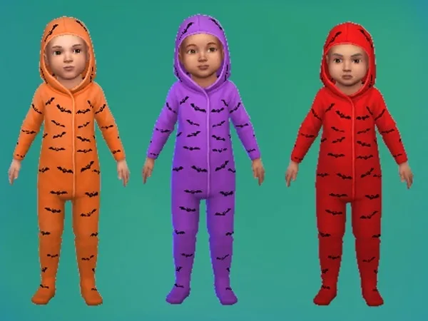 Alpha Bat Body Suit - The Sims 4 Custom Content
