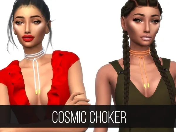 COSMIC CHOKER - The Sims 4 Custom Content