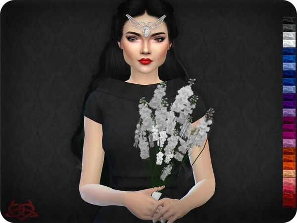 Alpha Wedding Bouquet 4 - The Sims 4 Custom Content