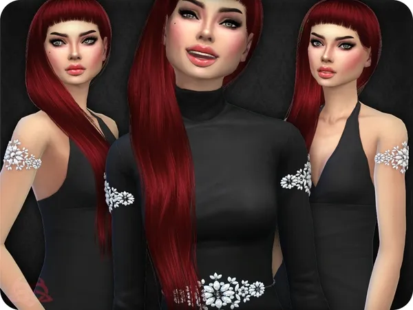 Alpha Armlet 2 x2 - The Sims 4 Custom Content