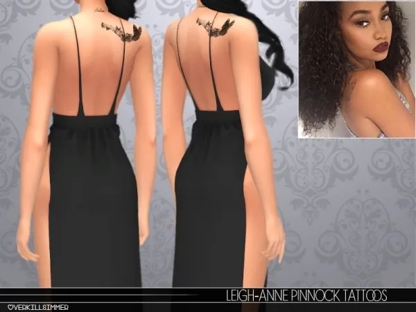 Mix Leigh Anne Pinnock Tattoo Set - The Sims 4 Custom Content