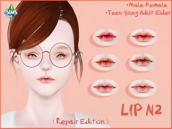 Lip Gloss N2 - The Sims 3 Custom Content