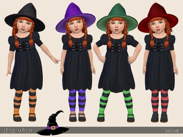 Alpha Little Witch - The Sims 4 Custom Content