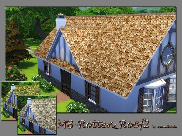 Alpha MB Rotten Roof2 - The Sims 4 Custom Content