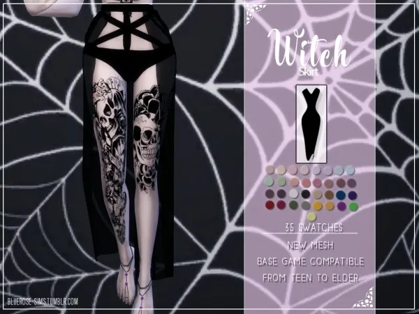 Witch Skirt - The Sims 4 Custom Content