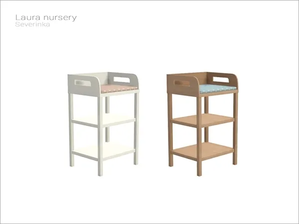 [Laura nursery] deco changing table - The Sims 4 Custom Content