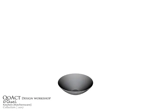Diesel Salad Bowl - The Sims 4 Custom Content