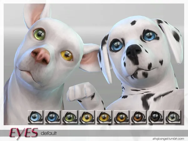 Alpha PetEyeSet1 Dogs - The Sims 4 Custom Content
