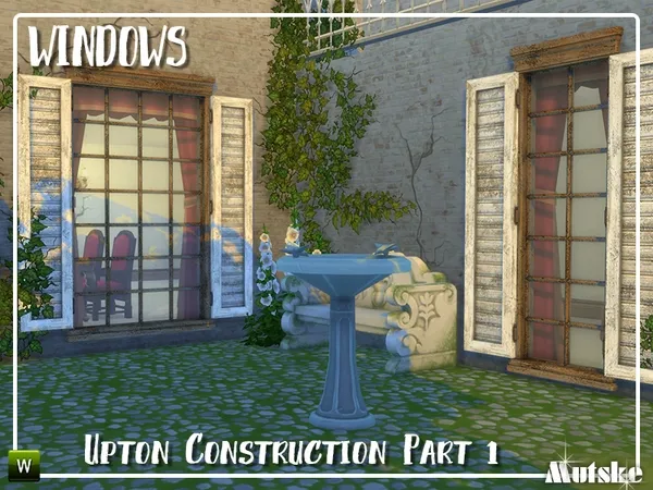 Alpha Upton Constructionset part 1 by thesimsresource - The Sims 4 Custom Content