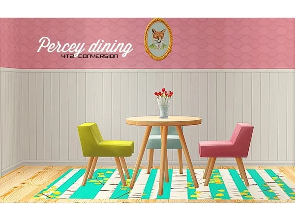 4t2 Percey dining by linacheries - The Sims 2 Custom Content