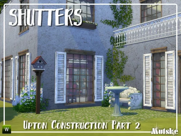 Alpha Upton Constructionset part 2 by thesimsresource - The Sims 4 Custom Content