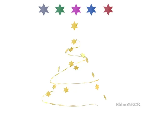 PB Christmas Lights for large Tree - The Sims 4 Custom Content