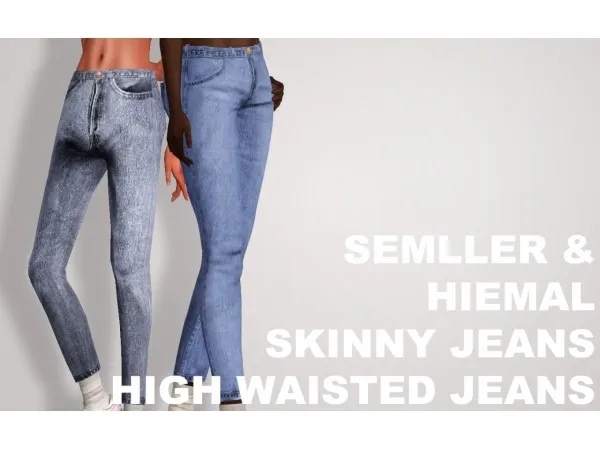 AF SKINNY JEANS and AF HARNESS SHOES by hommes - The Sims 3 Custom Content